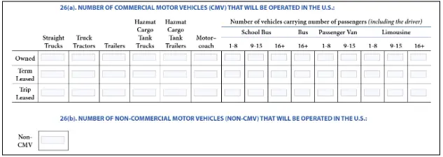MCS-150 Form Fields 26